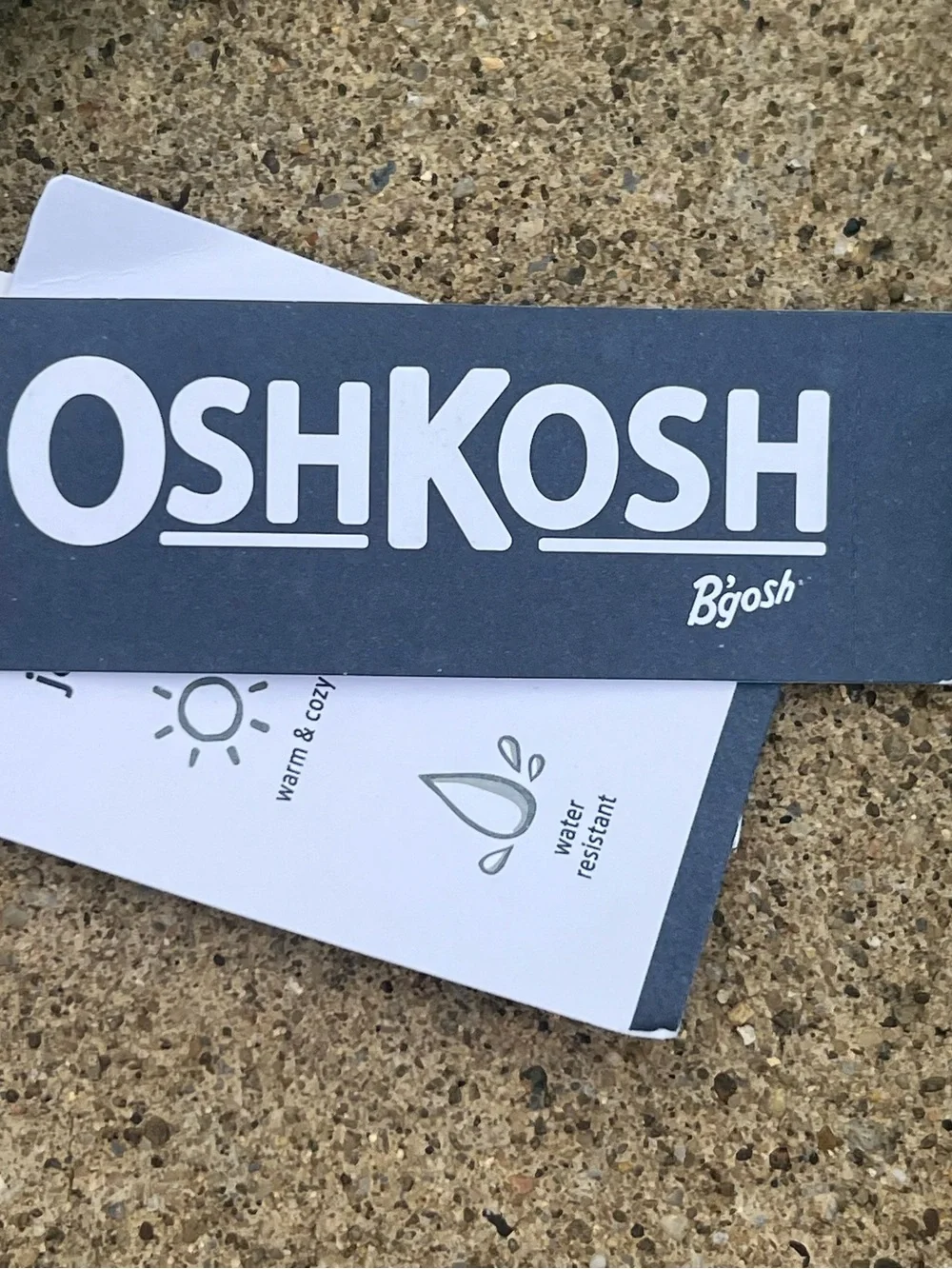 NWT OshKosh B’gosh 4T Hooded Fleece-Lined Winter Jacket